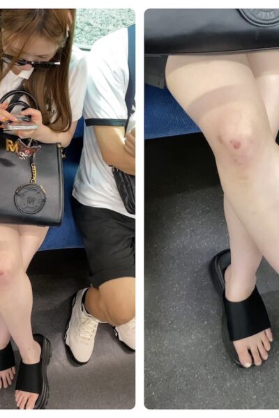 【再販】長編シリーズ692 ショーパンからエロい脚に興奮！脚を組むS級ギャル美人お姉さんの真上からのエロ過ぎる生脚美脚 part