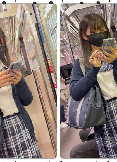ロリ系JKを連日盗撮してみました