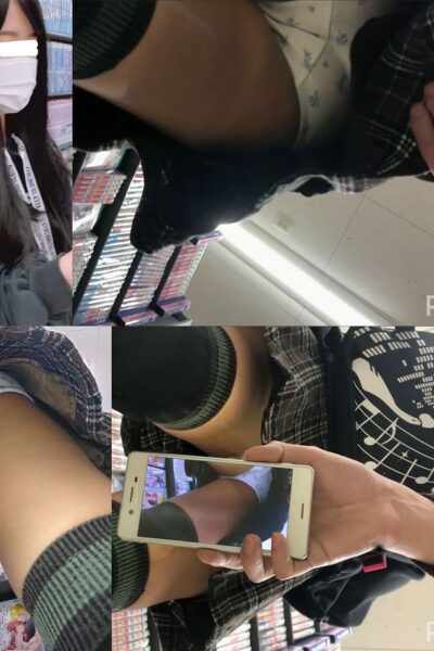 青春の一ページの裏側であの娘もパシャリ