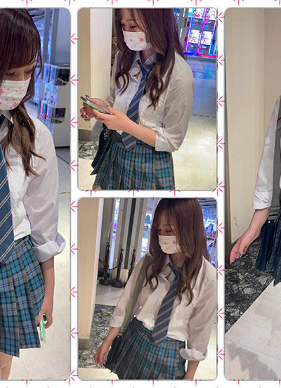 美少女JKちゃんの純白おパンツ シチュ別