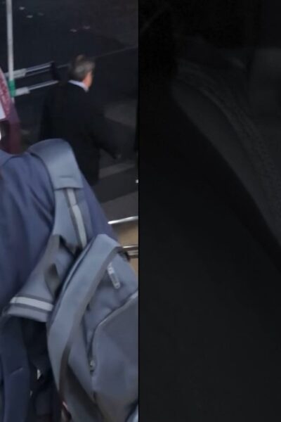 素人**日記49TRAIN目★紺の大きなリボンが映える女子の生態