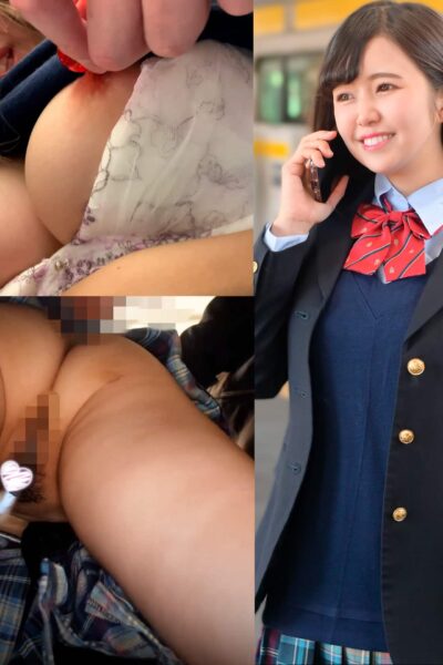【電車チカン #47】《爆乳清楚女子》